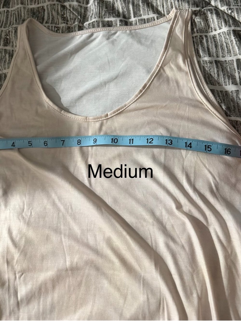 Sleeveless Cream Tribal Hem Shift Dress - Picture 9 of 11